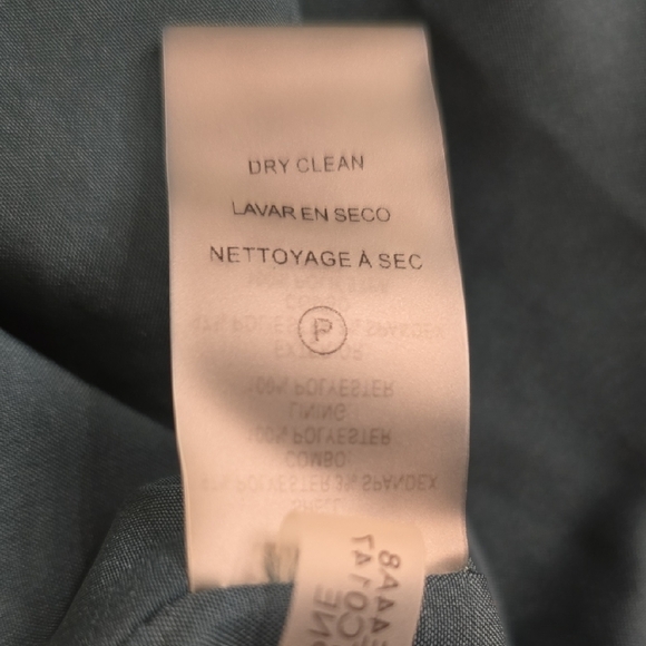 Karl Lagerfeld Blue Mini Dress with Lace Sleeves - Picture 6 of 11